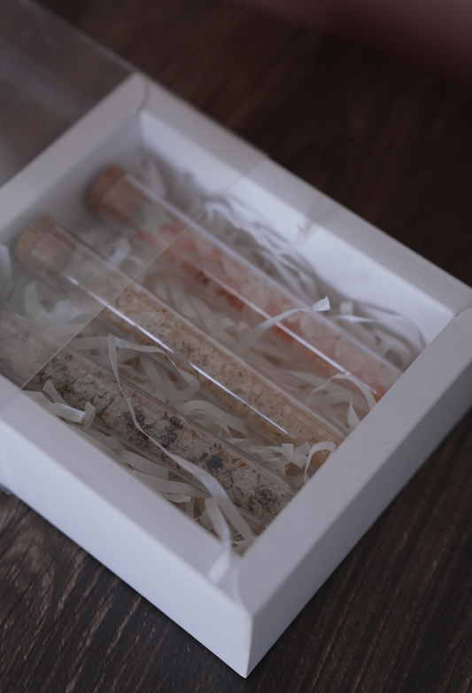 Assortiment de sels personnalisés