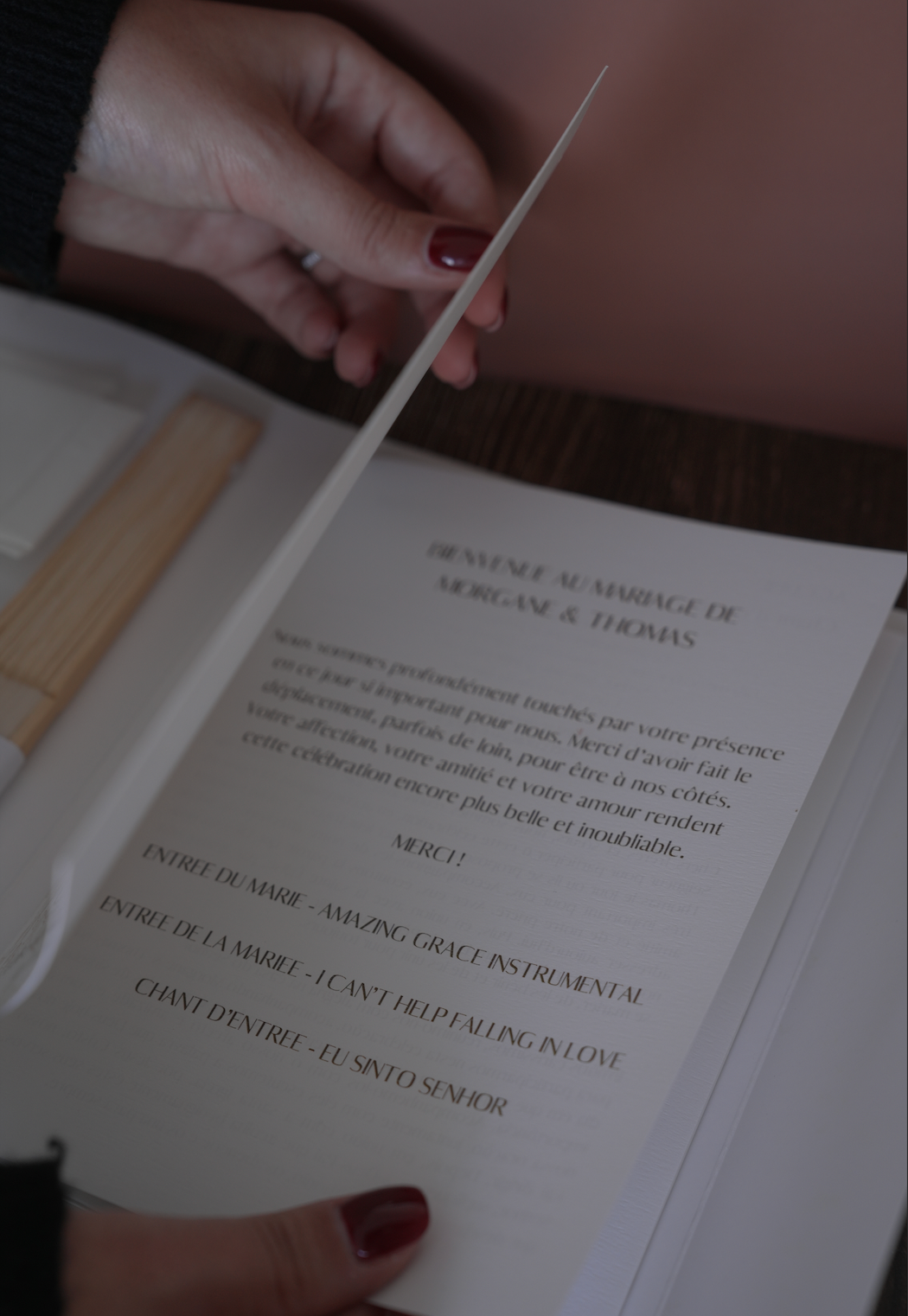 Pochette de cérémonie