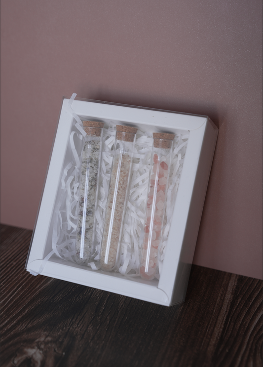 Assortiment de sels personnalisés