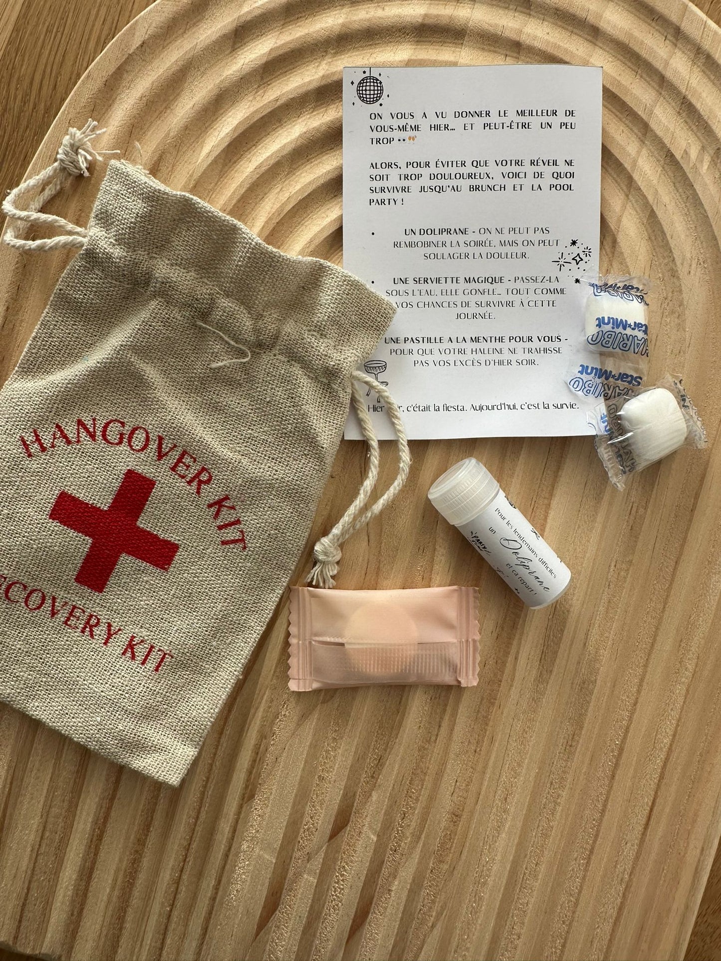 Kit anti-gueule de bois